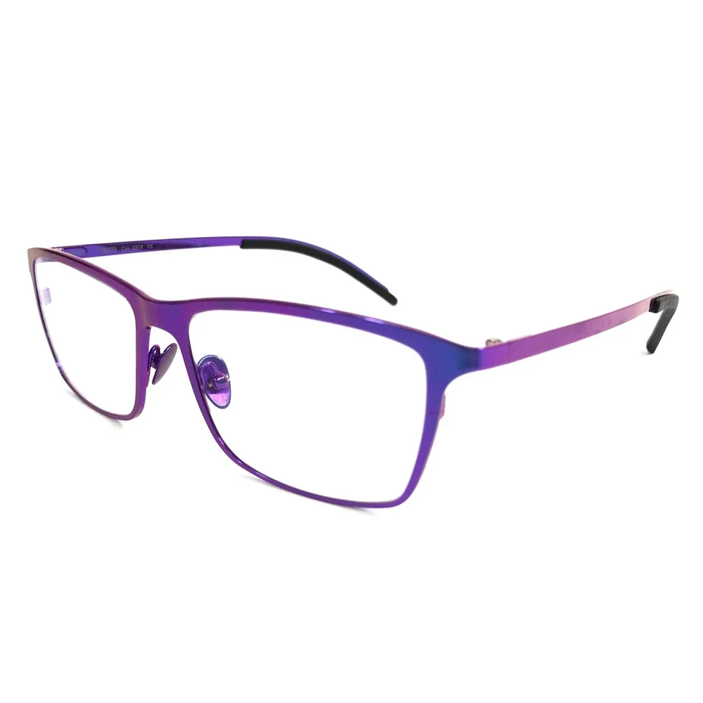 Tom Davies Eyeglasses Frames TD770 Col. 2319 Iridescent Purple 55-16-140
